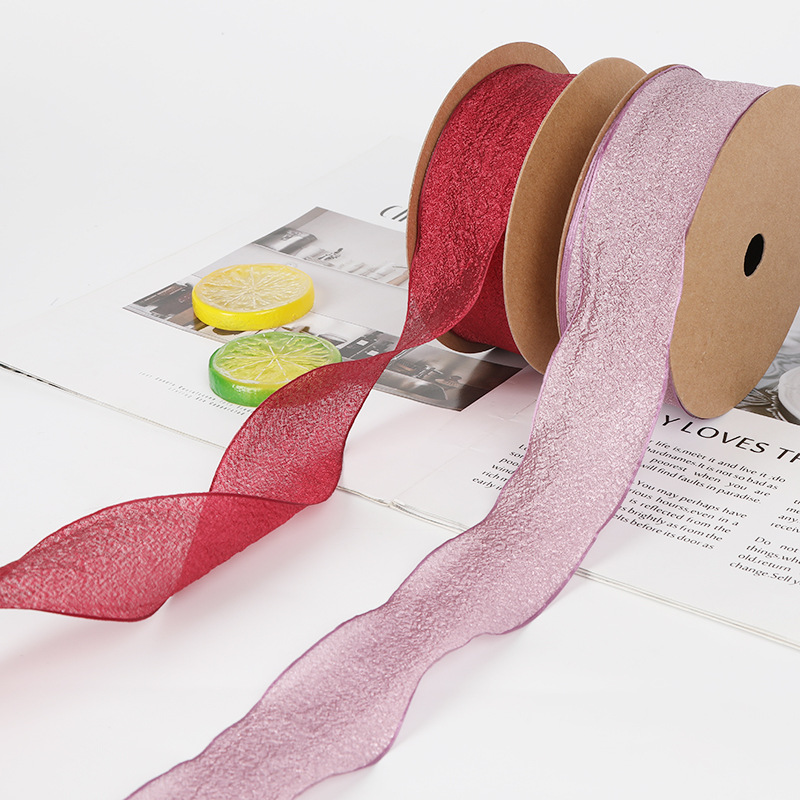 Ribbons  Flowers Packing Ribbon Headband Hair Band DIY Gift Packaging Ribbon Ribbon Flower Shop Packaging Wholesale