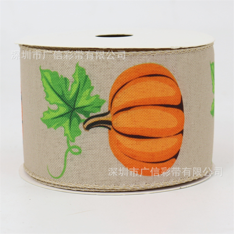 Guangxin Ribbon Plaid Ribbon Imitation Linen Ribbon Thanksgiving Ribbons Guangxin Ribbon Plaid Ribbon Imitation Linen Ribbon Thanksgiving Ribbons