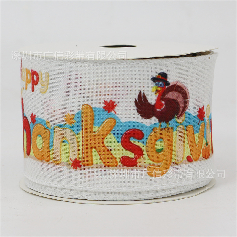 Guangxin Ribbon Plaid Ribbon Imitation Linen Ribbon Thanksgiving Ribbons Guangxin Ribbon Plaid Ribbon Imitation Linen Ribbon Thanksgiving Ribbons