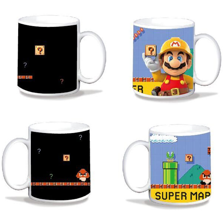 Creative Magic Game Machine Color-Changing Mug Super Mario Ceramic Cup Heat Change Color Coffee Cup Mug Creative Magic Game Machine Color-Changing Mug Super Mario Ceramic Cup Heat Change Color Coffee Cup Mug
