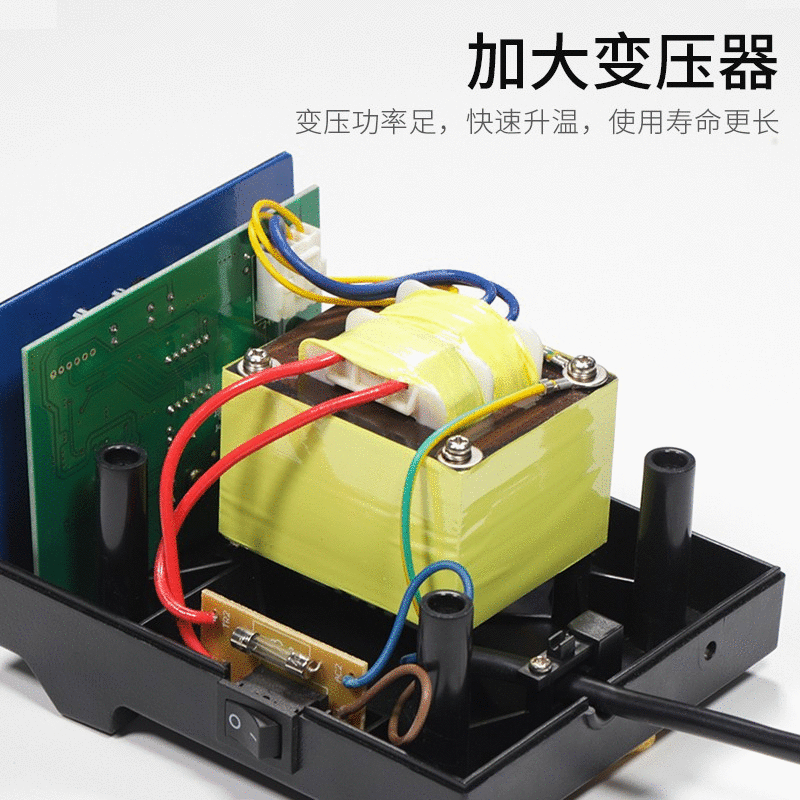 Chuangshi 936b Anti-Static Thermostatic Welding Station 60W Electric Soldering Iron Adjustable Temperature Plug-in Efficient Floating Machine