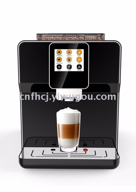 Auto Coffee Machine Commercial Italian-Style Freshly Ground One-Click Touch Screen Coffee Frothed Milk Grinding Intelligent Integrated Home