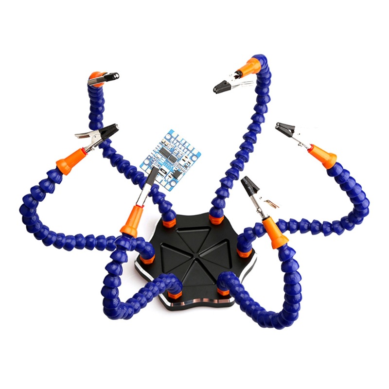 Tool SixClaw MultiFunction Aluminum Alloy Welding Station Flight Control Crossing Machine FPV MultiClaw Workbench Tool SixClaw MultiFunction Aluminum Alloy Welding Station Flight Control Crossing Machine FPV MultiClaw Workbench