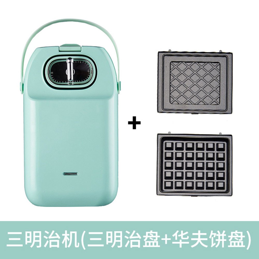 Household Sandwich Machine Internet Celebrity Light Food Machine Multi-Function Breakfast Maker Waffle Machine Donut Bread Maker Toaster