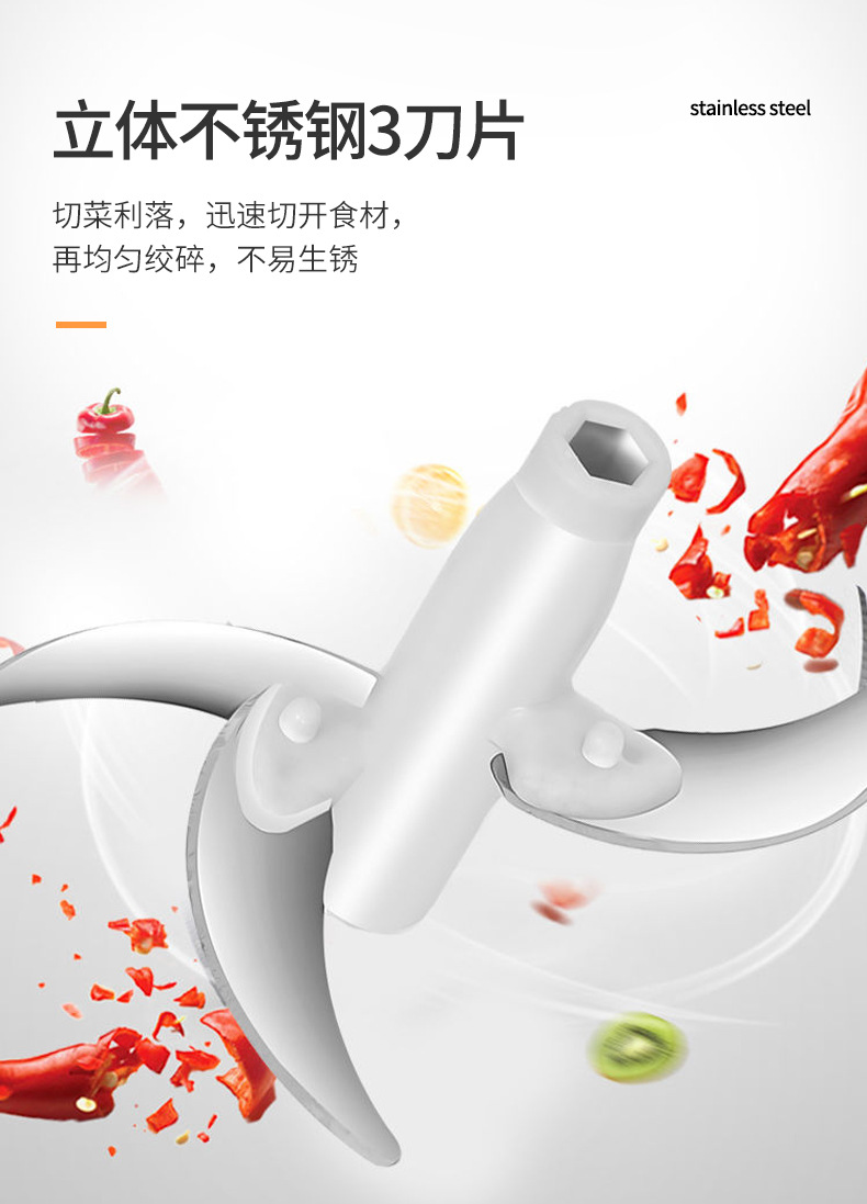 Pai Pai Le Meat Grinder Minced Food Machine Meshed Garlic Device Manual Vegetable-Cutting Machine Hand Pressure Cooking Machine Stuffing Grinder Egg Beater Pai Pai Le Meat Grinder Minced Food Machine Meshed Garlic Device Manual Vegetable-Cutting Machine Hand Pressure Cooking Machine Stuffing Grinder Egg Beater