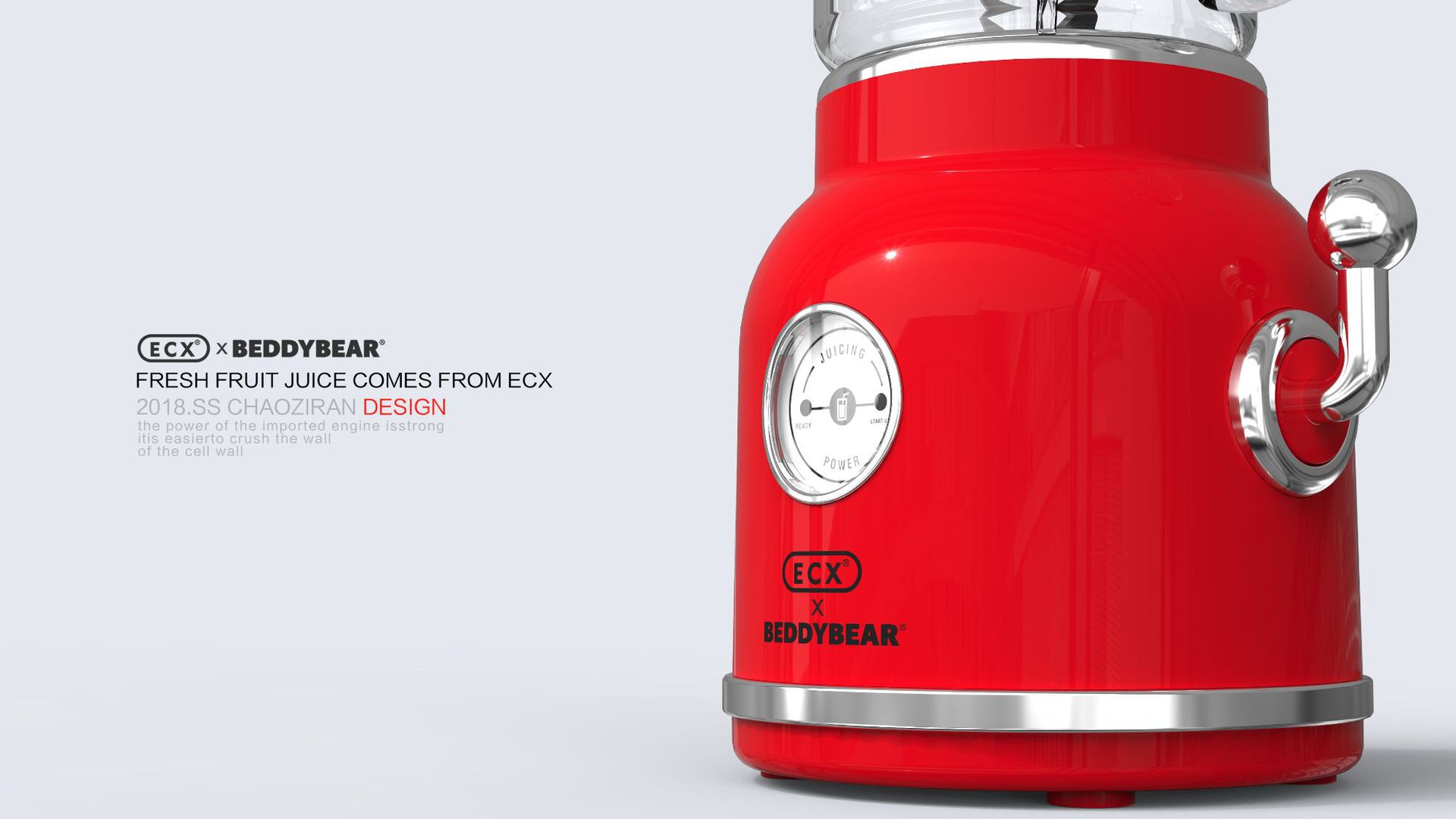 Authentic BEDDYBEAR ECX Juicer Retro Automatic Household Portable Juice Food Mixer Fruit Bumper Machine Authentic BEDDYBEAR ECX Juicer Retro Automatic Household Portable Juice Food Mixer Fruit Bumper Machine