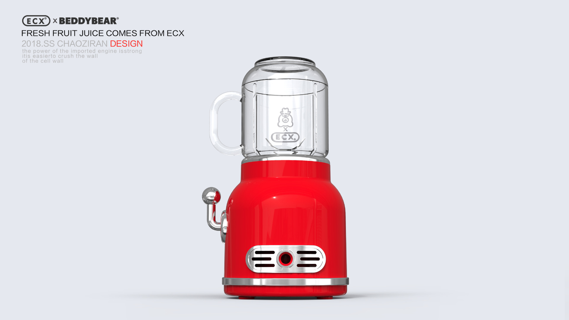 Authentic BEDDYBEAR ECX Juicer Retro Automatic Household Portable Juice Food Mixer Fruit Bumper Machine Authentic BEDDYBEAR ECX Juicer Retro Automatic Household Portable Juice Food Mixer Fruit Bumper Machine