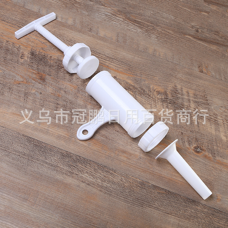 Manual Household Sausage Filler Sausage Sausage No. 5 Sausage Funnel Pig Sausage and Sheep Sausage Tube Plastic Tank Sausage Machine