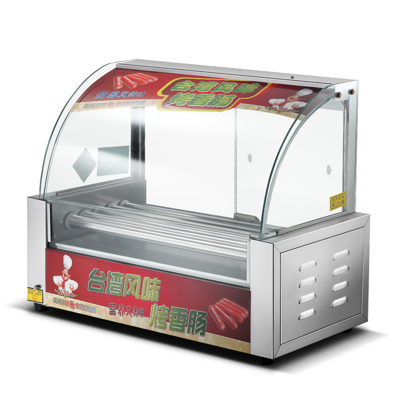 Roast Sausage Machine Commercial Sausage Machine Automatic Temperature Control Multi-Functional Hot Dog Machine Household Mini Small Ham Roasting Machine