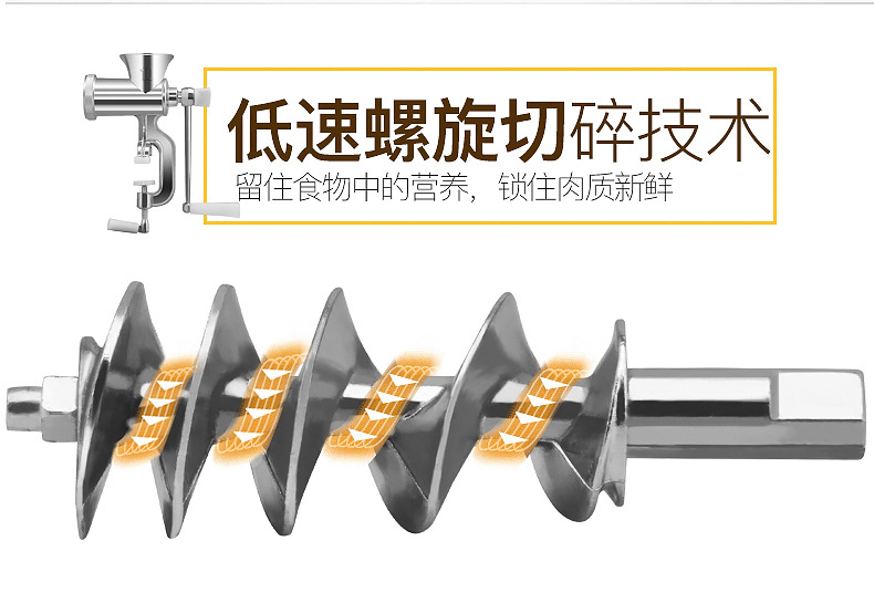 Manual Meat Grinder Sausage Machine New Household Meat Grinder Sausage Filler Grind Stuffing Garlic Can Sausage Making Sausage Machine