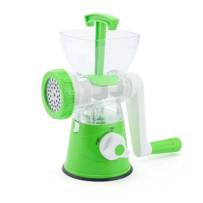 Manual Meat Grinder Household Kitchen Chopper Meat Chopper Manual Sausage Stuffer Meshed Garlic Device Sausage Machine Mashed Garlic Machine