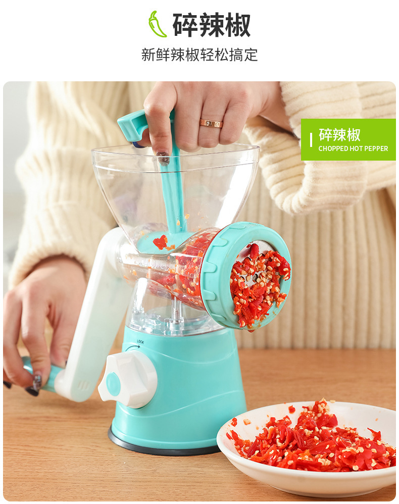 Manual Meat Grinder Household Kitchen Chopper Meat Chopper Manual Sausage Stuffer Meshed Garlic Device Sausage Machine Mashed Garlic Machine Manual Meat Grinder Household Kitchen Chopper Meat Chopper Manual Sausage Stuffer Meshed Garlic Device Sausage Machine Mashed Garlic Machine