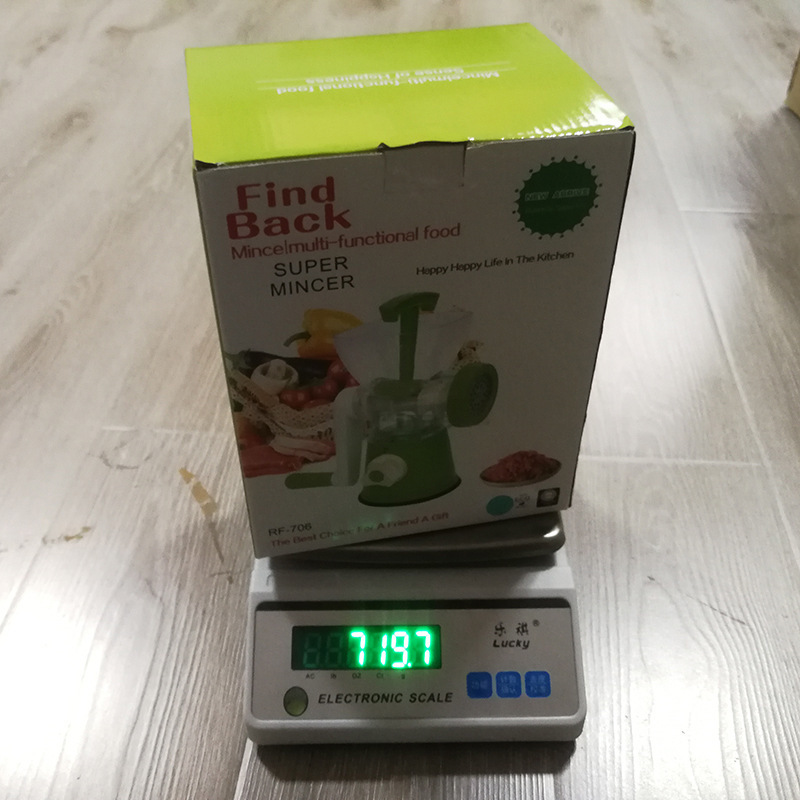 Manual Meat Grinder Household Kitchen Chopper Meat Chopper Manual Sausage Stuffer Meshed Garlic Device Sausage Machine Mashed Garlic Machine Manual Meat Grinder Household Kitchen Chopper Meat Chopper Manual Sausage Stuffer Meshed Garlic Device Sausage Machine Mashed Garlic Machine