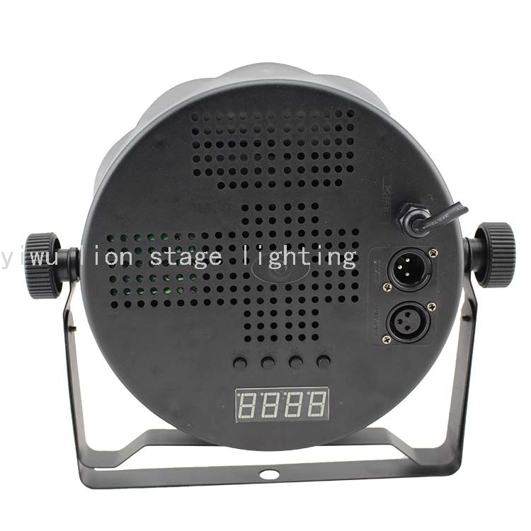 Factory Direct Sales 54 LED Full Color Four-in-One Black Plastic Flat Par Light Bar Wedding Stage Dyeing Photoflood Reflector for Back-Ground Lighting with Stand