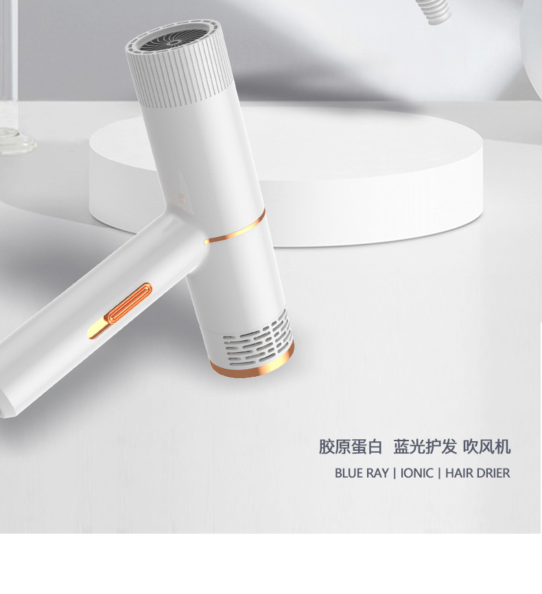 Internet Celebrity T-Type Hammer Household Electric Blower Heating and Cooling Air Red Gradient Portable Hair Dryer Blue Light Anion Generation Factory Internet Celebrity T-Type Hammer Household Electric Blower Heating and Cooling Air Red Gradient Portable Hair Dryer Blue Light Anion Generation Factory
