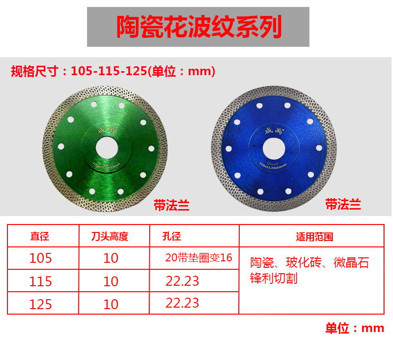 Chengyu Diamond Saw Blade Angle Grinder Blade Marble Sheet Microlite Vitrified Tile Ceramic Tile Cutting Piece Wholesale Chengyu Diamond Saw Blade Angle Grinder Blade Marble Sheet Microlite Vitrified Tile Ceramic Tile Cutting Piece Wholesale