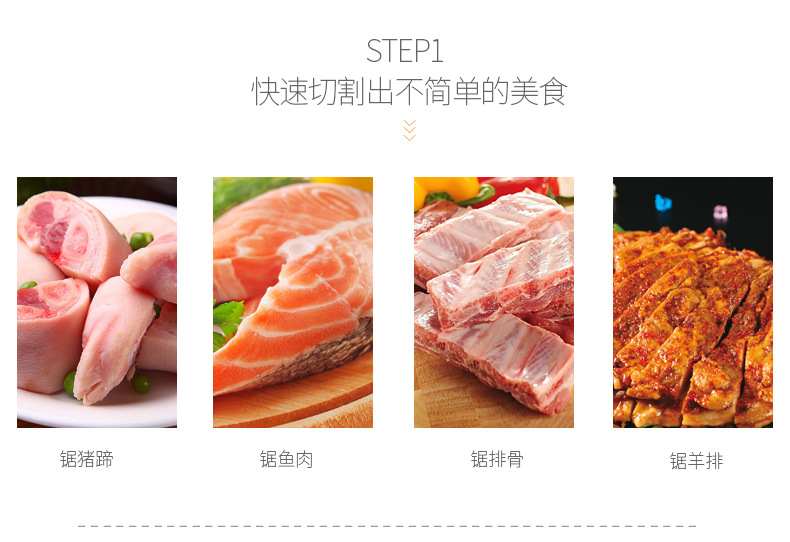 Commercial Bone Saw Machine Vertical Bone Saw Machine Bone Cutter Cutting Trotter Machine Rib Cutting Machine