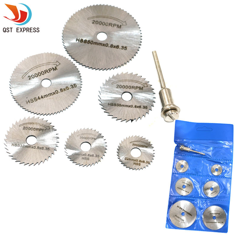 Electric Grinder Accessories High Speed Steel Cutting Piece 7Pc Wood Plastic Copper Aluminum Soft Metal Coping Saw Piece