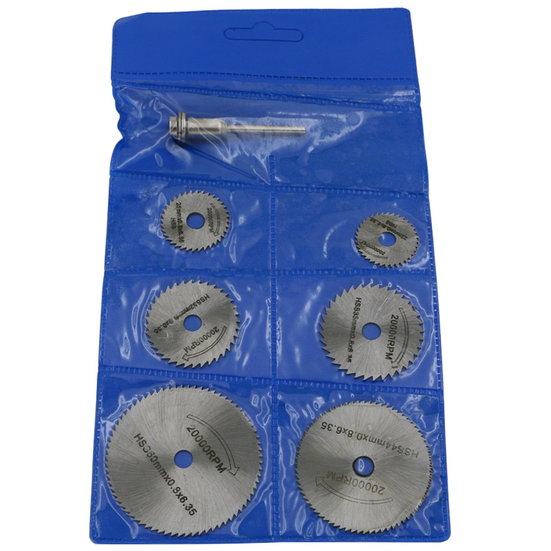 Electric Grinder Accessories High Speed Steel Cutting Piece 7Pc Wood Plastic Copper Aluminum Soft Metal Coping Saw Piece