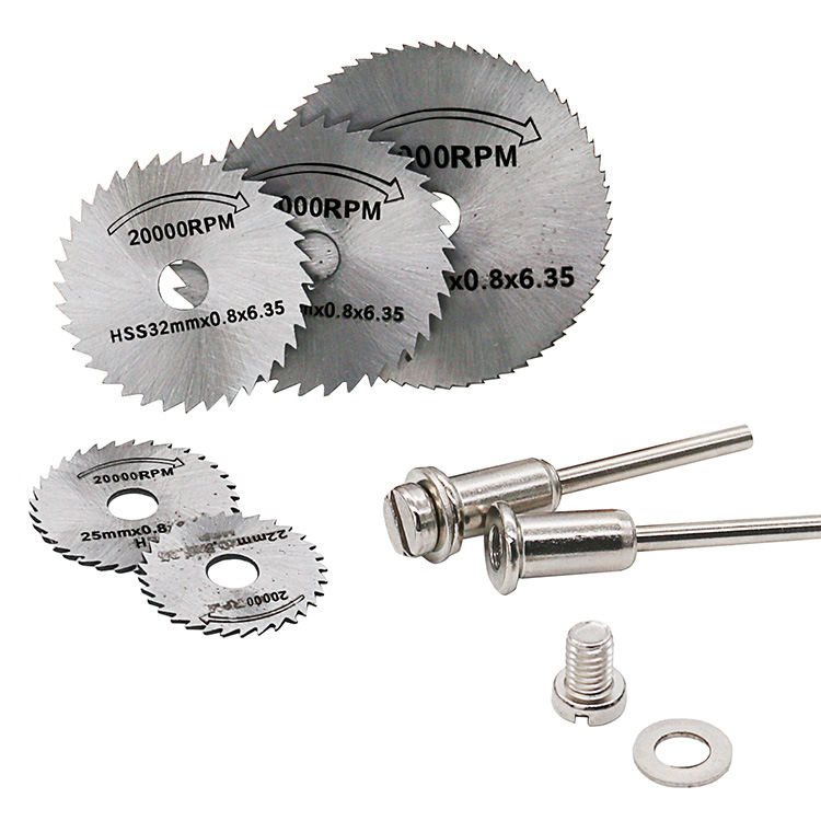 Electric Grinder Accessories High Speed Steel Cutting Piece 7Pc Wood Plastic Copper Aluminum Soft Metal Coping Saw Piece