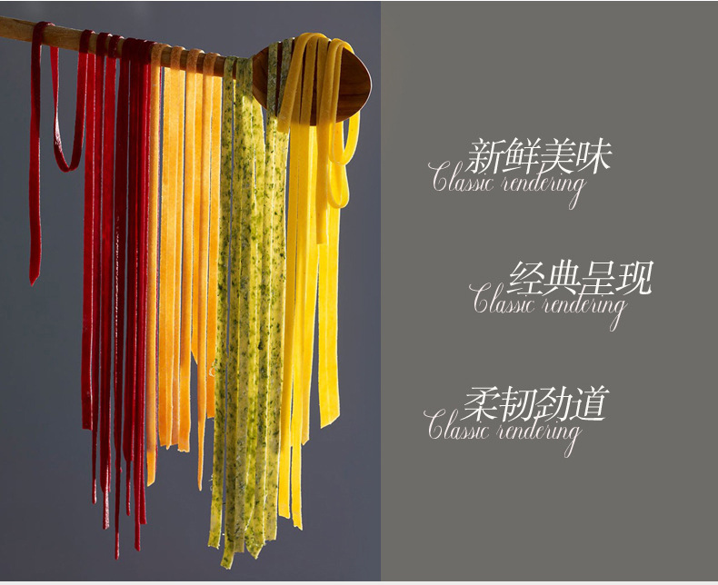Jundaughter-in-Law Household Multi-Functional Two-Knife Noodle Press Stainless Steel Manual Noodles Dumpling Wrapper Machine Factory Direct Sales Jundaughter-in-Law Household Multi-Functional Two-Knife Noodle Press Stainless Steel Manual Noodles Dumpling Wrapper Machine Factory Direct Sales