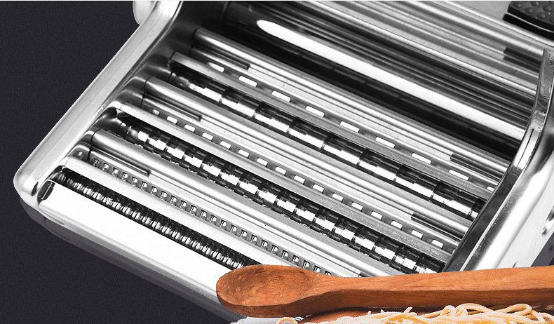 Jundaughter-in-Law Household Multi-Functional Two-Knife Noodle Press Stainless Steel Manual Noodles Dumpling Wrapper Machine Factory Direct Sales Jundaughter-in-Law Household Multi-Functional Two-Knife Noodle Press Stainless Steel Manual Noodles Dumpling Wrapper Machine Factory Direct Sales