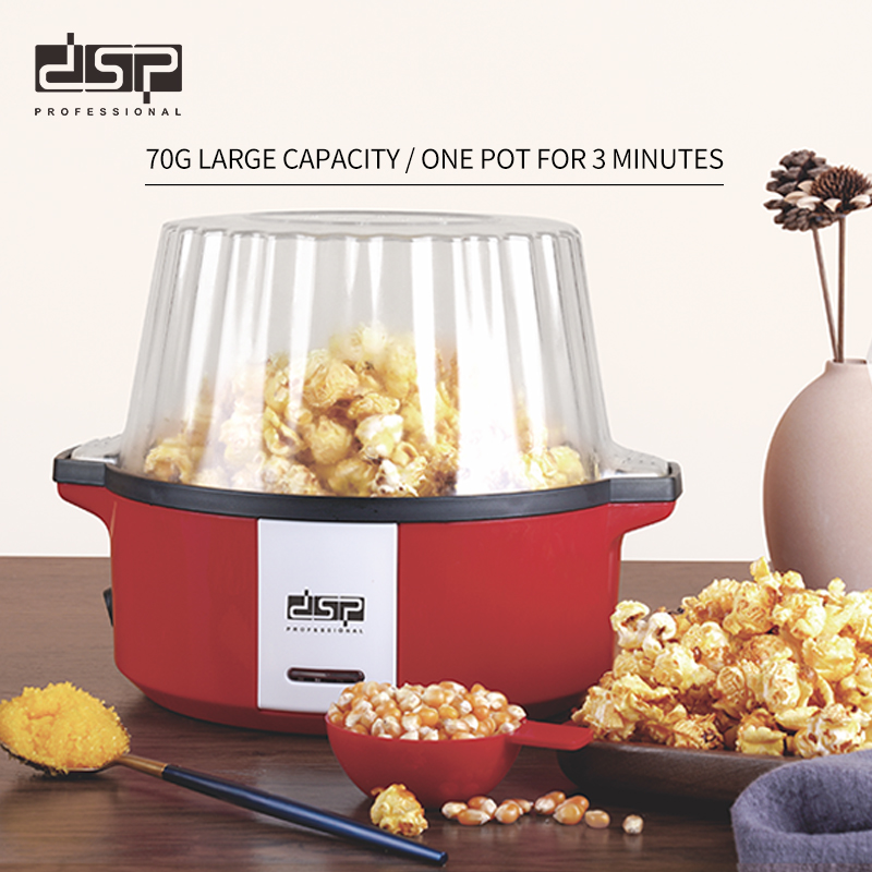 DSP DSP Popcorn Machine Small Household Popcorn Machine Fast Explosion Rice Easy Cleaning DIY Automatic Popcorn Machine Device