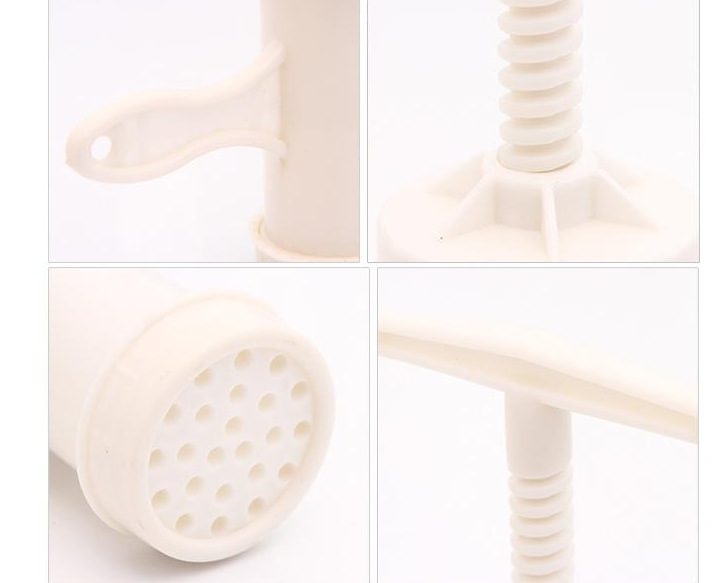 Fengren Multi-Functional Plastic Noodle Press Small Hand-Operated Noodle Maker Kitchen Household Manual Plastic Noodle Squeezer Fengren Multi-Functional Plastic Noodle Press Small Hand-Operated Noodle Maker Kitchen Household Manual Plastic Noodle Squeezer