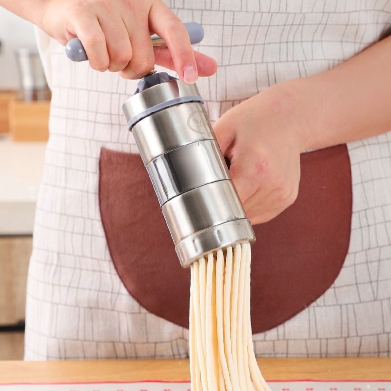 Stainless Steel Dough Cutting Machine Small Noodle Maker Household Noodle Press Hand Squeeze Fantastic Noodle Maker Manual Manual
