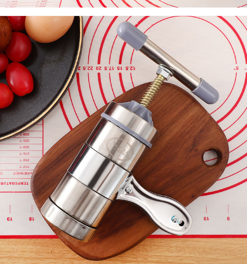 Stainless Steel Dough Cutting Machine Small Noodle Maker Household Noodle Press Hand Squeeze Fantastic Noodle Maker Manual Manual