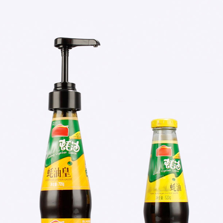 Kitchen Fuel Consumption Squeeze Oyster Sauce Press Oyster Sauce Bottle Head Tomato Sauce Press Nozzle Nozzle Oyster Sauce Bottle Nozzle Pump Head Squeezing Machine