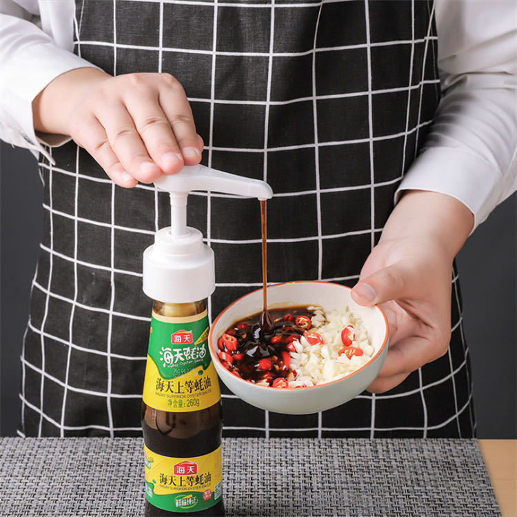 Oyster Sauce Bottle Nozzle Oiler Squeezing Machine Household Oyster Sauce Press Type Oyster Sauce Bottle Press Nozzle Nozzle Pump Head Squeeze Oil Consumption Artifact