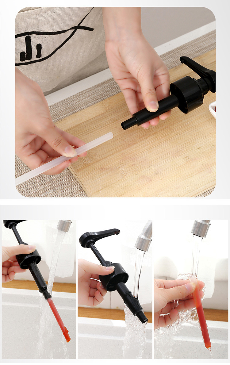 Oyster Sauce Bottle Nozzle Oyster Sauce Bottle Nozzle Oyster Sauce Bottle Press Nozzle Nozzle Tomato Sauce Press Type Oil Consumption Pump Head Squeezing Machine