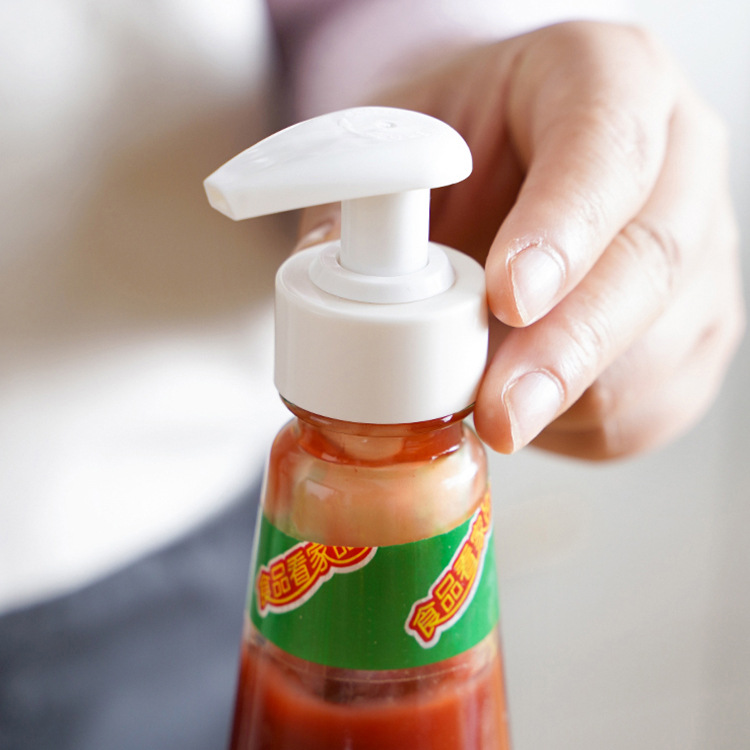 Oyster Sauce Squeezing Machine Household Seasoning Tomato Sauce Pressing Utensil Soy Sauce Press Pump Head Squeeze Fuel Consumption Press Nozzle