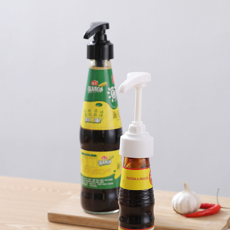 Oyster Sauce Bottle Nozzle Squeeze Oyster Sauce Artifact Pour Fuel Consumption Press Nozzle Nozzle Oyster Sauce Bottle Squeeze Household Oyster Sauce Pump Head Squeezing Machine
