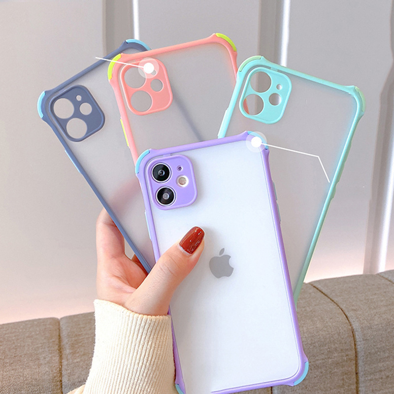 Applicable to K40 Phone Case Redmi Note10 Skin-Sensitive Eye Protection Mi10t Four-Corner Airbag Xiaomi 11 Frosted Protective Cover