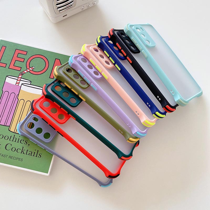 Applicable to K40 Phone Case Redmi Note10 Skin-Sensitive Eye Protection Mi10t Four-Corner Airbag Xiaomi 11 Frosted Protective Cover