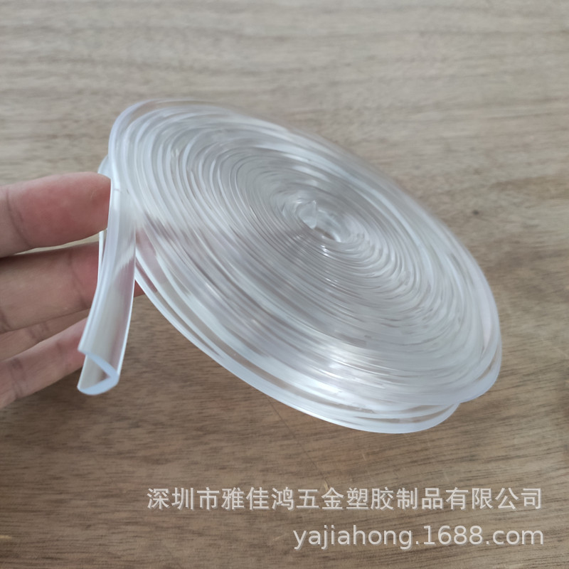 Silicone PVC Transparent Bumper Strip Child Bump Prevention Safety Protection Bumper Table Corner Glass Multifunctional Corner Guard
