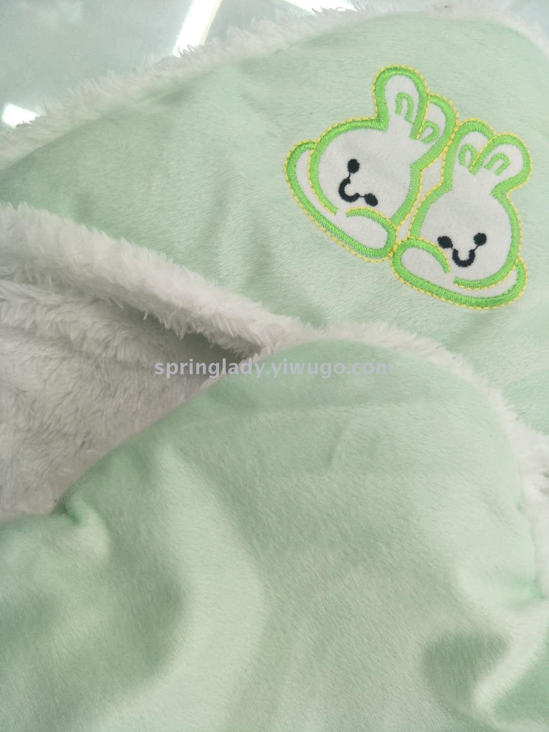 Factory Direct Sales Super Soft High-Quality White Baby Baby's Blanket Hug Blanket Fluffy Baby Anti-Kick Quilt SPRING LADY Factory Direct Sales Super Soft High-Quality White Baby Baby's Blanket Hug Blanket Fluffy Baby Anti-Kick Quilt SPRING LADY