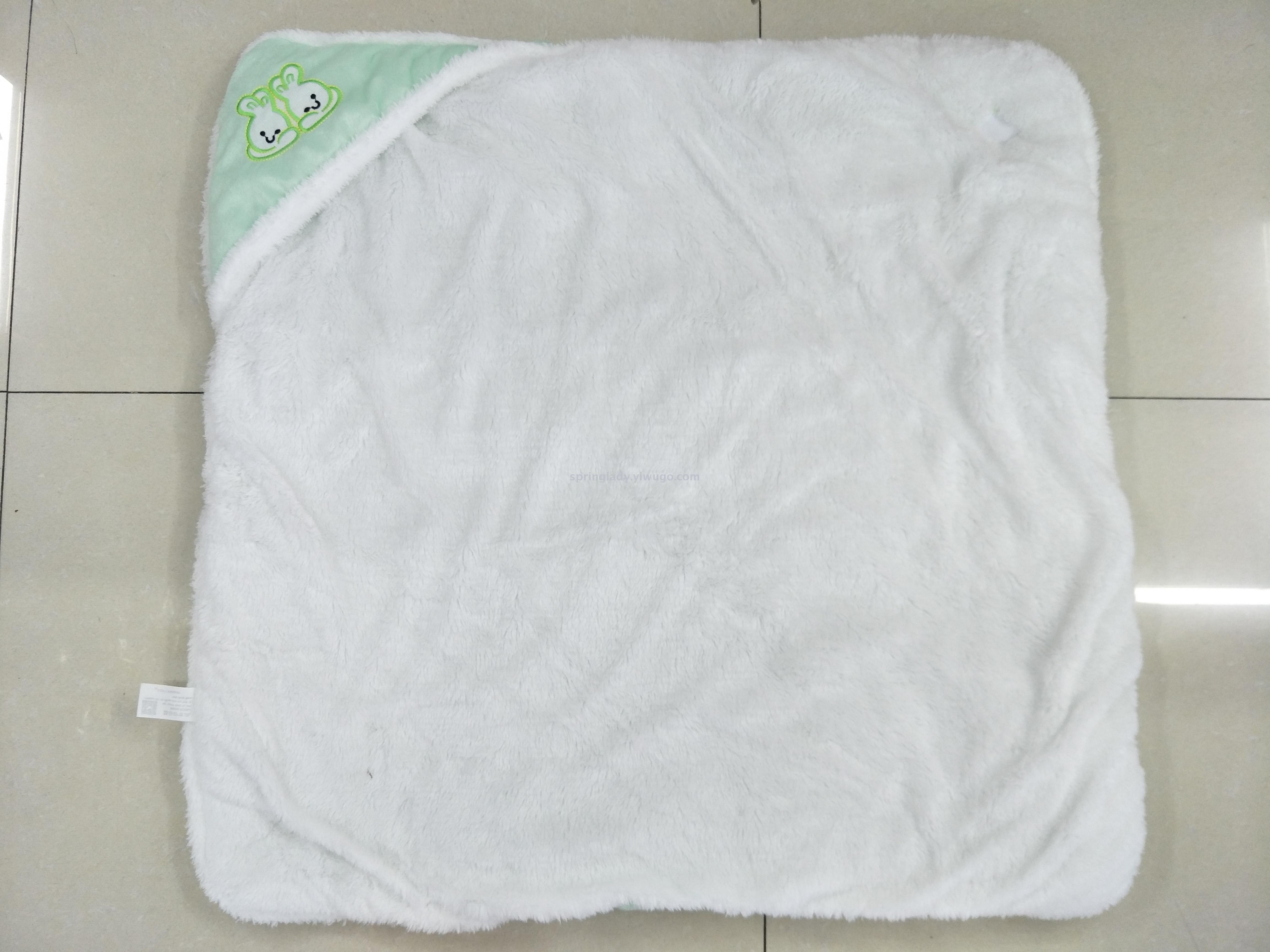 Factory Direct Sales Super Soft High-Quality White Baby Baby's Blanket Hug Blanket Fluffy Baby Anti-Kick Quilt SPRING LADY Factory Direct Sales Super Soft High-Quality White Baby Baby's Blanket Hug Blanket Fluffy Baby Anti-Kick Quilt SPRING LADY