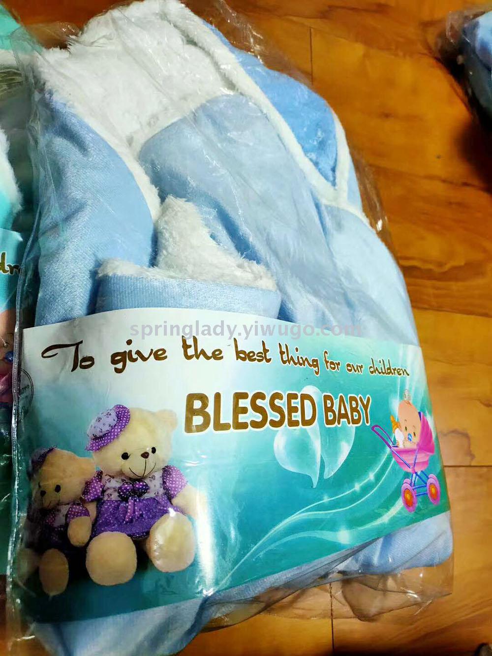 Factory Direct Sales Super Soft High-Quality White Baby Baby's Blanket Hug Blanket Fluffy Baby Anti-Kick Quilt SPRING LADY Factory Direct Sales Super Soft High-Quality White Baby Baby's Blanket Hug Blanket Fluffy Baby Anti-Kick Quilt SPRING LADY