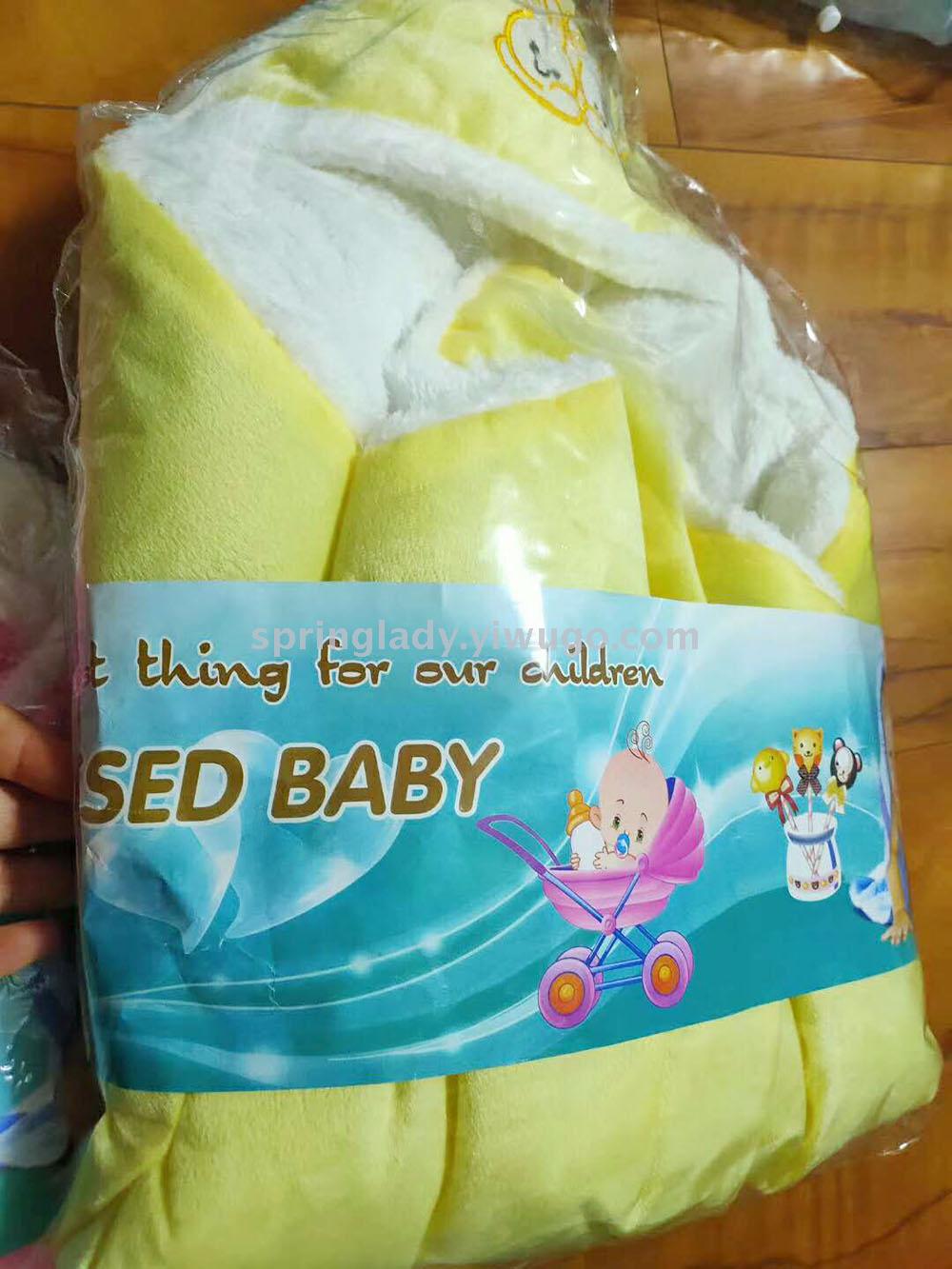 Factory Direct Sales Super Soft High-Quality White Baby Baby's Blanket Hug Blanket Fluffy Baby Anti-Kick Quilt SPRING LADY Factory Direct Sales Super Soft High-Quality White Baby Baby's Blanket Hug Blanket Fluffy Baby Anti-Kick Quilt SPRING LADY