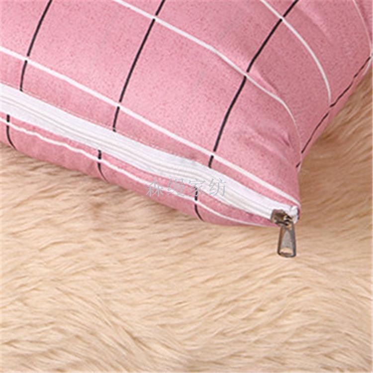 Chemical Fiber Throw Pillows Quilt Plaid & Printed Lumbar Support Pillow Mat Car Air Conditioner Quilt Factory Direct Sales Chemical Fiber Throw Pillows Quilt Plaid & Printed Lumbar Support Pillow Mat Car Air Conditioner Quilt Factory Direct Sales