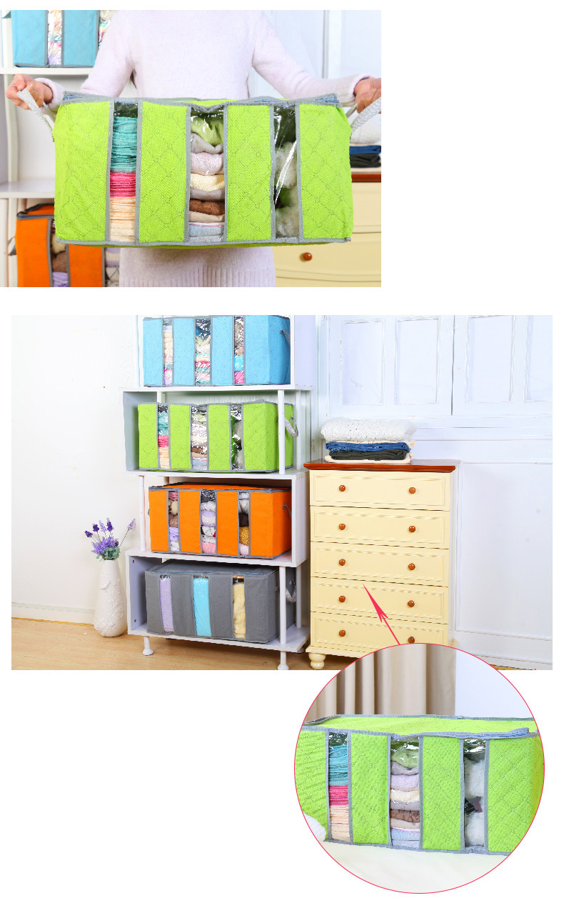 Wholesale Bamboo Charcoal Visual Clothes Organizer Bag 65L Deodorant Window Storage Box Quilt Organizer Storage Bags Wholesale Wholesale Bamboo Charcoal Visual Clothes Organizer Bag 65L Deodorant Window Storage Box Quilt Organizer Storage Bags Wholesale