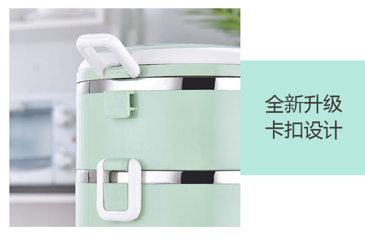 Customized Logo304 Stainless Steel Lunch Box Nordic Insulated Lunch Box Multi-Layer Student Lunch Box Household Fresh-Keeping Box Customized Logo304 Stainless Steel Lunch Box Nordic Insulated Lunch Box Multi-Layer Student Lunch Box Household Fresh-Keeping Box
