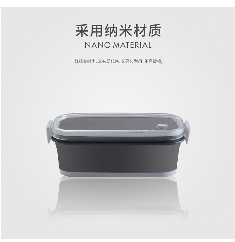 Currently Available Wholesale Lunch Box Microwave Dedicated Fresh-Keeping Box Lunch Box Set Lunch Box with Lid Rectangular and round Fresh Bowl