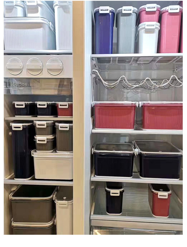 Currently Available Wholesale Lunch Box Microwave Dedicated Fresh-Keeping Box Lunch Box Set Lunch Box with Lid Rectangular and round Fresh Bowl