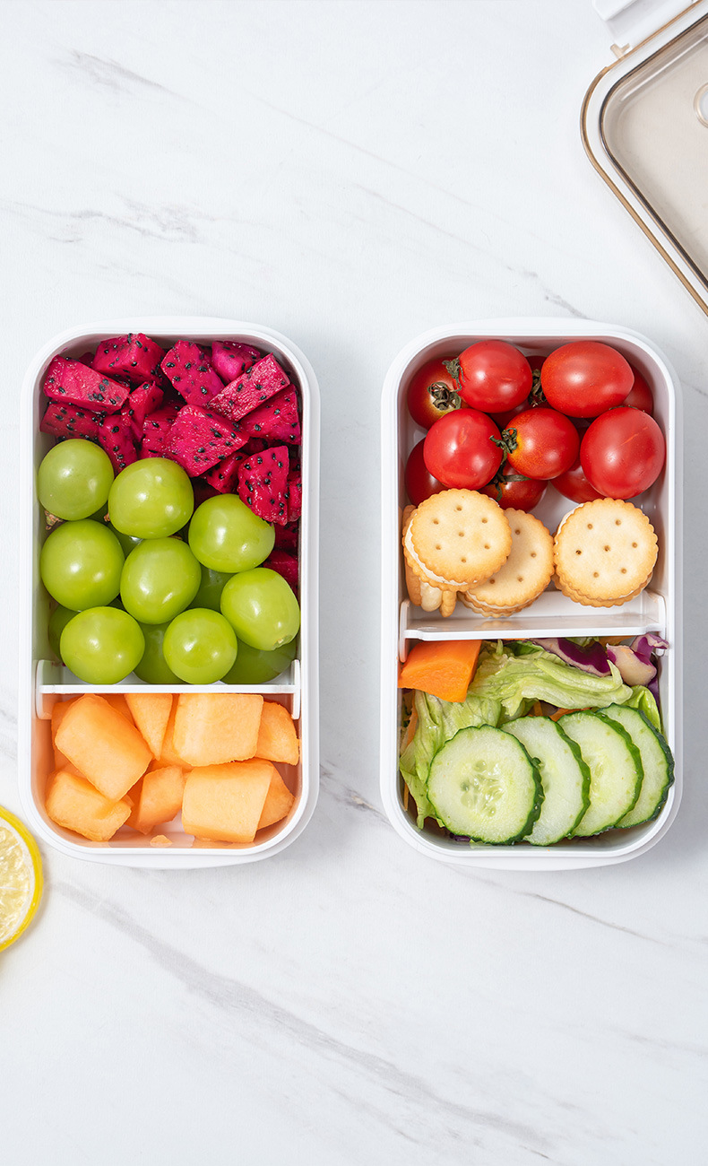 Refrigerator Storage Box Food Grade Refrigerator Dedicated Fresh-Keeping Box Kitchen Finishing Box Household Refrigerator Storage Microwaveable