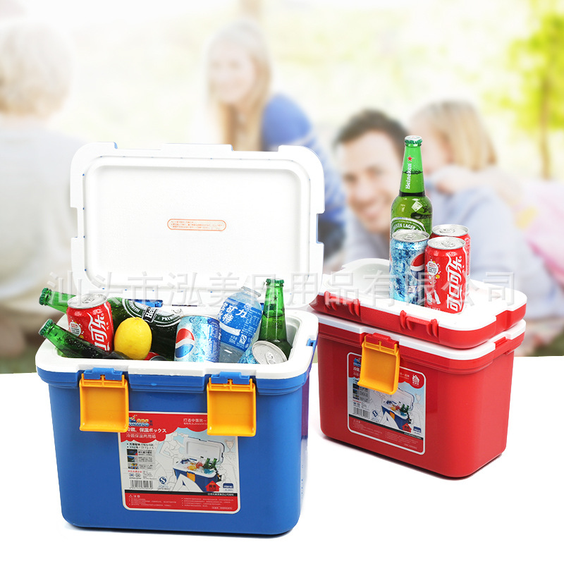 Vehicle-Mounted Home Use Food Delivery Takeout Insulated Cabinet Refrigerated Ice Pack Insulated Bag Portable Outdoor Fresh-Keeping Box