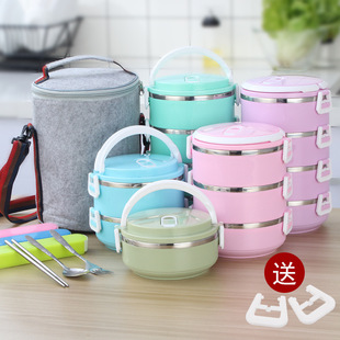  sale new 3 - piece thermostable glass lunch box fresh-keeping box microwave oven glass bowl fresh-keeping bowl wholesal